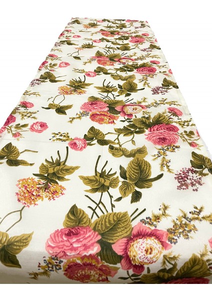 Runner Dekoratif Nelson Masa Örtüsü 40X140 cm (Ingiliz Gülü)