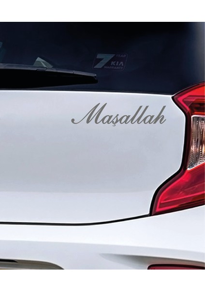 Maşallah Yazısı Oto Araba Sticker