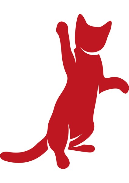Pati Kaldıran Kedi Oto Araba Sticker fiyatları