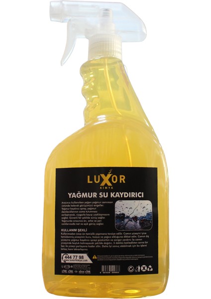 Luxor Kimya Yağmur Su Kaydırıcı Sprey 750 ml