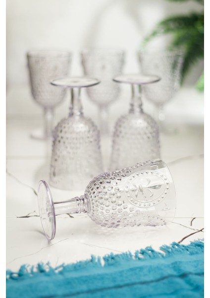 Akrilik Şeffaf Tekli Kadeh Su Meşrubat Kahve Yanı Bardağı 450 ml ( Cam Değildir ) fırsatları