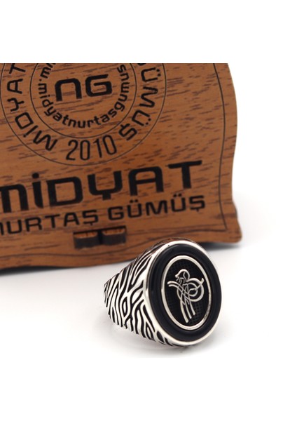 Tuğra Model Erkek Gümüş Yüzük 201021506 modelleri