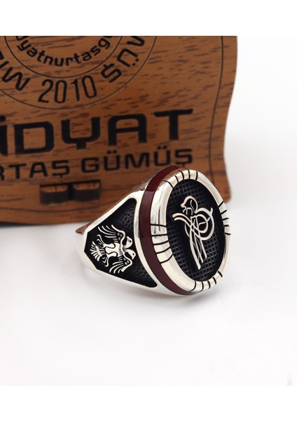 Tuğra Model Erkek Gümüş Yüzük 201021478 modelleri