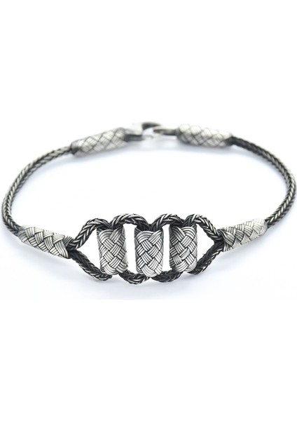 Erkek Gümüş Kazaziye Bileklik fırsatları