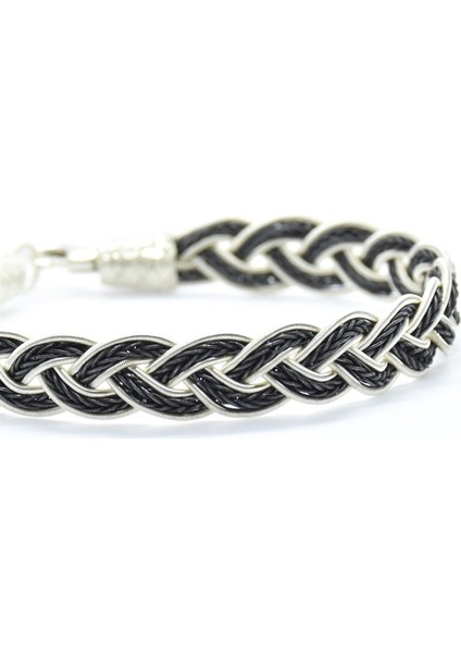 Erkek Gümüş Örme Kazaziye Bileklik fırsatları