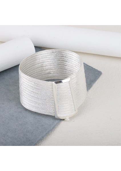 Kadın Gümüş Klasik Toka 15 Sıra Trabzon Hasır Bileklik fiyatları