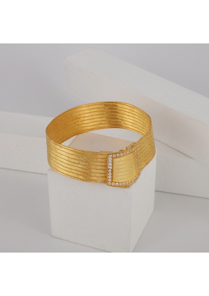 Kadın Gümüş Tek Sıra Taşlı 9 Sıra Hasır Bileklik fiyatları