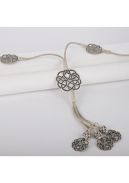 Kadın Gümüş Aşk Düğümü Kazaziye Kolye fiyatları