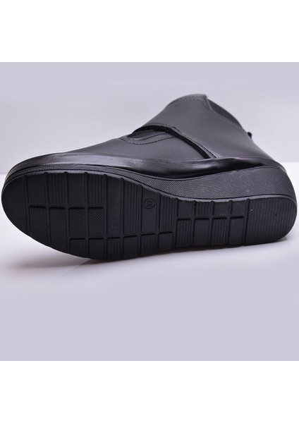 140 Ortopedik Taban Cırtlı Siyah Anne Botu Kadın Bot Postal Çizme indirimleri