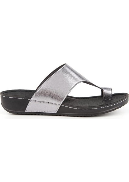 Ara 31163-753 Anatomik Taban Parmak Arası Kadın Terlik Kurşun 36-40