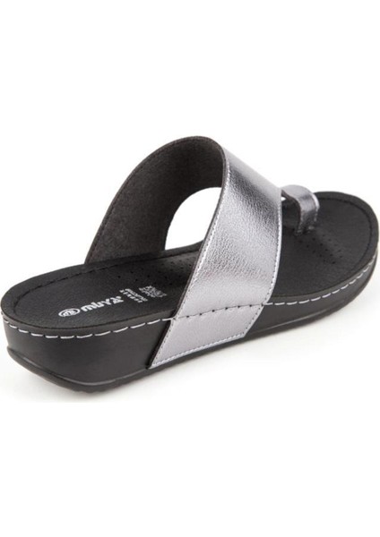 Ara 31163-753 Anatomik Taban Parmak Arası Kadın Terlik Kurşun 36-40