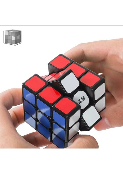 Qiyi 3x3 Speed Cupe Hızlı Profesyonel Dekompresyon Rubik Küp Zeka Küpü Akıl Küpü Sabır Küpü