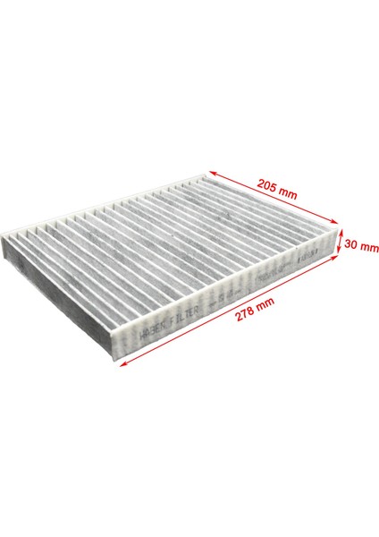 Volkswagen New Beetle 1998-2010 Karbonlu Polen Filtresi fiyatları