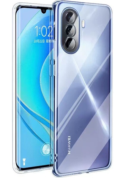 Huawei Nova Y70 Kılıf Ultra Ince Şeffaf Silikon
