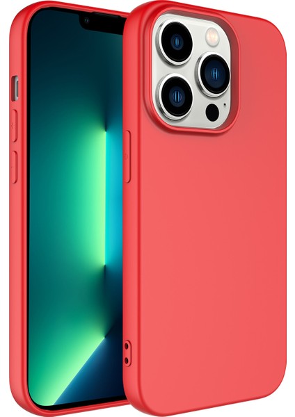 Apple Iphone 14 Pro Max Kılıf Içi Süet Renkli Mara Lansman Silikon