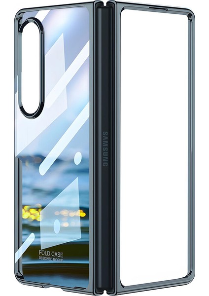 Samsung Galaxy Z Fold 4 Uyumlu Kılıf Renkli Kenarlı Camlı Full Kıpta Kapak indirimleri