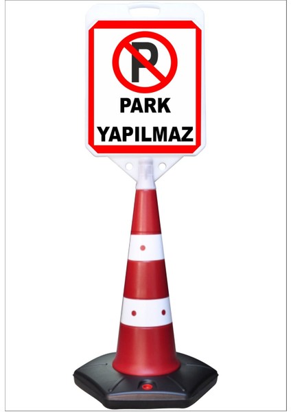 Park Yapılmaz Uzun Büyük Duba Reklam Park Kaldırım Dubası 140 cm cm A+Plus Plastik (42X48)