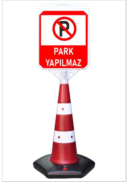 Park Yapılmaz Uzun Büyük Duba Reklam Park Kaldırım Dubası 140 cm cm A+Plus Plastik (42X48)
