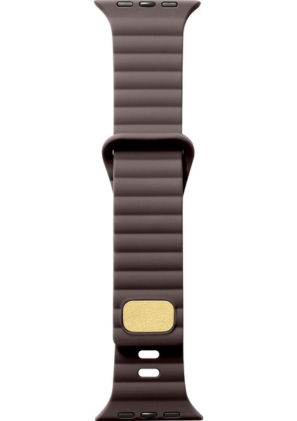 Apple Watch 38 mm Için Düz Desenli Silikon Kayış-Kordon Krd-73