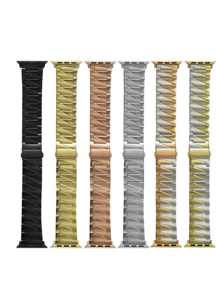 Apple Watch Ultra 49 mm Için Prizma Model Krd-48 Metal Kayış-Kordon modelleri