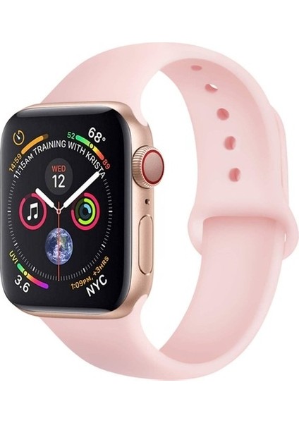 Apple Watch Ultra 49 mm Için Klasik Renkli Silikon Kordon-Kayış