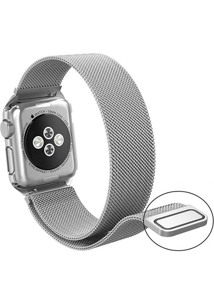 Apple Watch Ultra 49 mm Için Hasır Desenli Metal Kordon-Kayış fiyatları