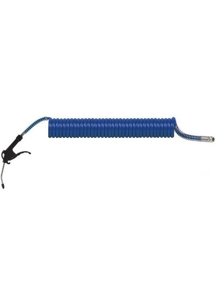 Aksa M12X1,5 Kabin Hortumu Mavi 5m (Poliüretan Hortum-T