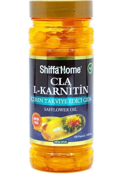 Cla L-Karnitin Içeren Takviye Edici Gıda 1000 Mg 100 Softjel