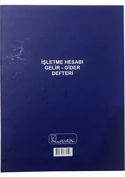 Işletme Hesabı Gelir-Gider Defteri