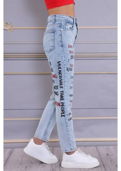 Bayan Yeni Model Mom Pantolon 354248