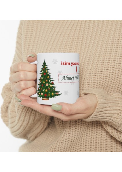 Mutlu Yıllar Bardağı ,kişiye Özel Isim Basılabilir Seramikkupa Bardak ,yeni Yıl Bardağı fiyatları