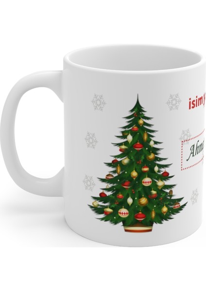 Mutlu Yıllar Bardağı ,kişiye Özel Isim Basılabilir Seramikkupa Bardak ,yeni Yıl Bardağı modelleri