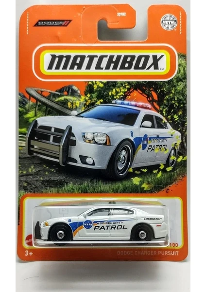 C0859 Matchbox 1:64 Tekli Arabalar Dodge Charger Pursuit HFT07