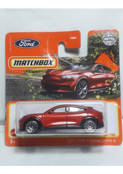 C0859 Matchbox 1:64 Tekli Arabalar 2021 Ford Mustang Mach-E HFR46