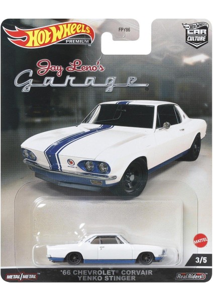 Premium Car Culture Jay Reno Garage - '66 Chevrolet Corvair Jenko Stinger White