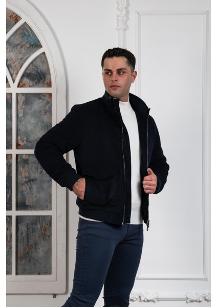Regular Fit Yünlü Dik Yaka Astarlı Içi Elyaflı Kaşe Mont indirimleri
