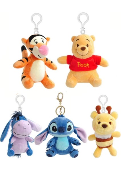 ThreeMB Toys Winnie The Pooh Orijinal Lisanslı Çanta Süsü Tigger