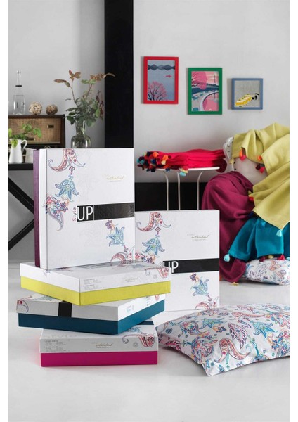 Style Up Tek Kişilik Sarı Pike Takımı