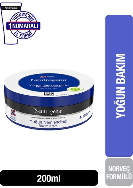 Norveç Formülü Bakım Kremi 200 ml (Karma 8 Li Set Besleyici ve Yoğun)