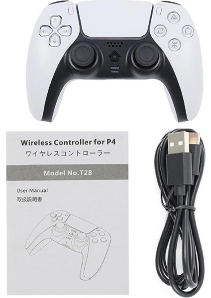 Crk Teknoloji Ps4 Dualshock Windows/ios/android/ps4/ps5(Kısmi) Uyumlu Gamepad