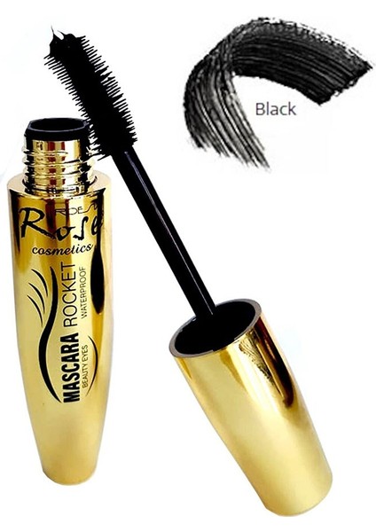Roena Rose Maskara Rocket Waterproof Volume Wt-01