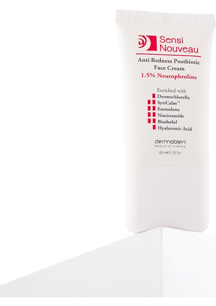 Sensinouveau Anti-Redness Postbiotic Face Cream 40 ml