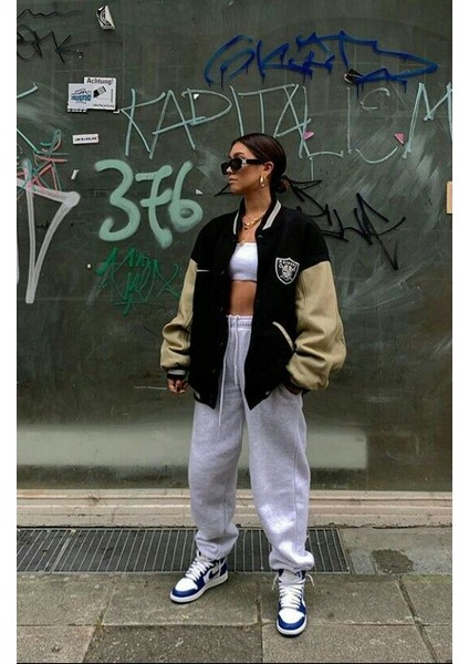 Kadın Jogger Oversize Bol Kalıp Eşofman Altı Battal Boy Büyük Beden Eşofman Altı Paçası Lastikli modelleri