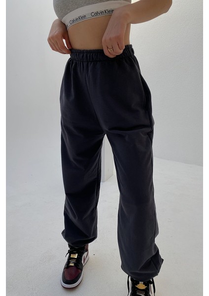 Kadın Jogger Oversize Bol Kalıp Eşofman Altı Battal Boy Büyük Beden Eşofman Altı Paçası Lastikli modelleri