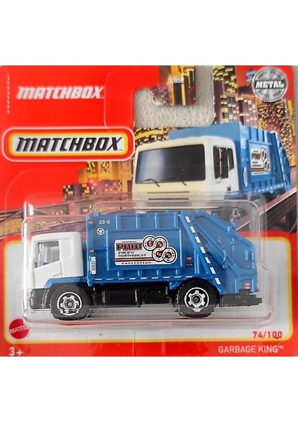 C0859 1:64 Tekli Arabalar Garbage Kıng HFR97