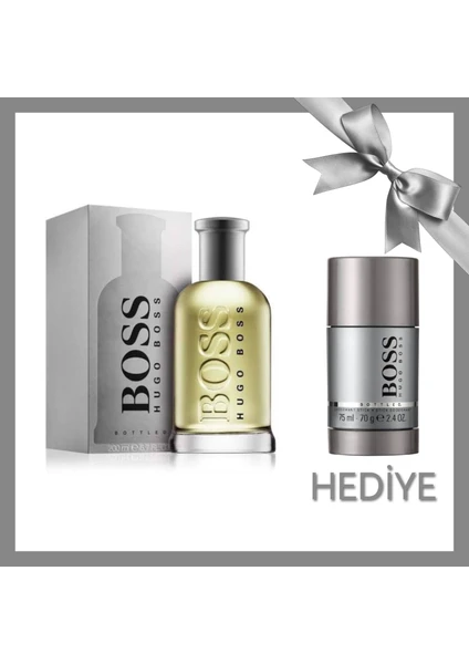 Hugo Boss Bottled Edt 200ML.VP Men &  Deodorant Stick 75ML