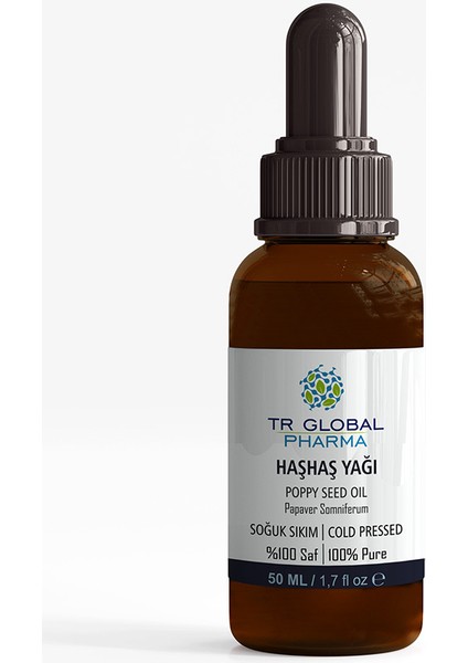 Haşhaş Yağı - Saf Soğuk Sıkım 50 ml