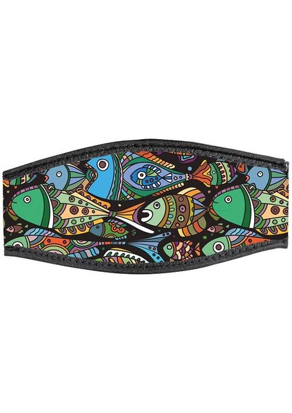 Maske Arkalığı Fıshes Neopren, Velkrolu