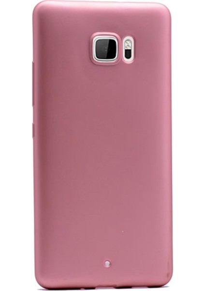 Htc U Ultra Kılıf Premier Silikon Kılıf Esnek Kılıf Mat Kılıf Bronz