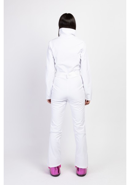 Sd Beyaz Fermuarlı Kayak Tulumu Beyaz modelleri